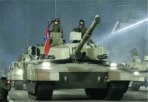 【装备传真】新型朝鲜主战坦克亮相2023年2月阅兵式__凤凰网