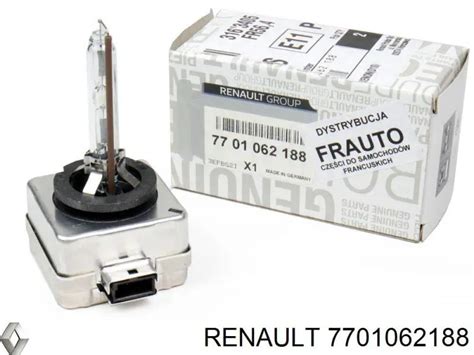 7701062188 Renault (RVI) bombilla de xenon