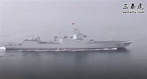 海军055型驱逐舰南昌舰入列-人民图片网