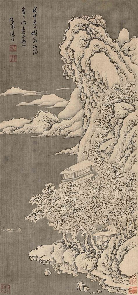 雪霁图图片