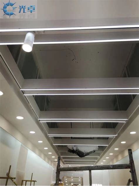 LED铝条灯 前台个性线条硬灯带 设计师造型灯 楼梯过道走廊墙壁 ...