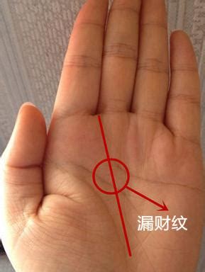 漏财手相图解图片