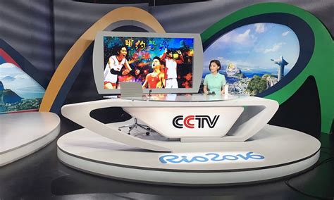 CCTV draws inspiration from the Olympics logo for its studio design ...