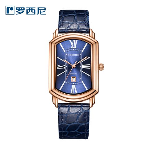 罗西尼(ROSSINI)手表 勋章系列 商务风格 时尚镂空 精钢表带 机械男表5793_罗西尼