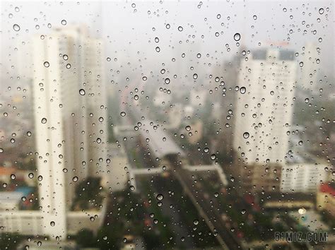 雨 雨点 窗口 城市 高层 雨滴图片免费下载 - 觅知网