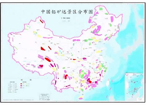 中国矿产资源分布图图册_360百科