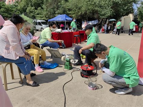 长春市东盛街道亚泰社区开展“党建引领社团·服务普惠居民”便民服务活动-新华网