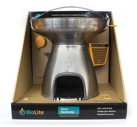 野炊BBQ必备神器——BioLite BaseCamp可发电烤炉 - 普象网