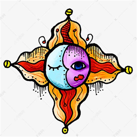 阴阳脸头像图片