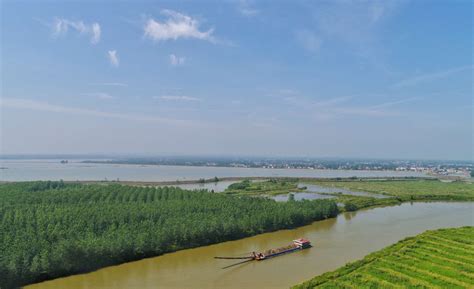 航拍湖南沅江南洞庭湖景观视频素材_ID:VCG2219290863-VCG.COM