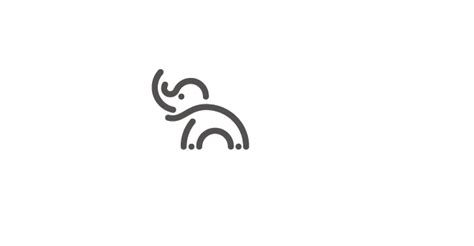大象LOGO设计与以大象其它元素创作的标志图形欣赏_空灵LOGO设计公司