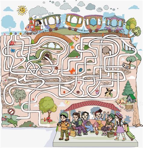 儿童教育迷宫图|平面|品牌|思忆寻逝 - 原创作品 - 站酷 (ZCOOL)