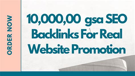 500,000 High Quality Verified GSA SEO Backlinks for $3 - SEOClerks