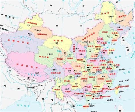 中国所有省区地图高清_中国行政地图_微信公众号文章
