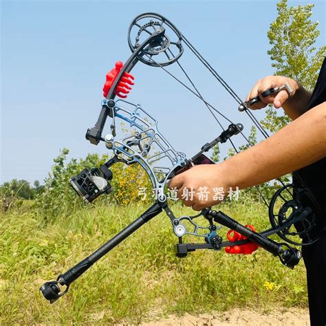 新款复合弓两用反曲弓箭支成年人连发破风片箭户外弹珠射击器式弩-淘宝网