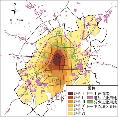 长春地势高低图图片