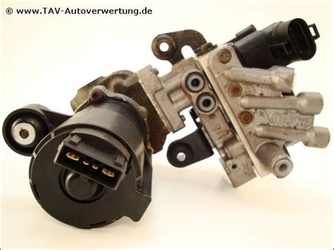 ABS Hydraulic unit 1H1-698-117-F Ate 10044707453 10020300633 VW Golf ...