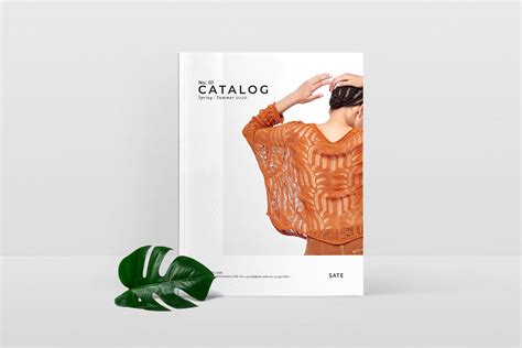 时装杂志/时装款式产品目录设计模板 SATE – Catalog – 设计小咖