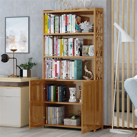 木工做的造型书架书柜,免漆板做书桌柜效果图,书房柜子图片大全(第9页)_大山谷图库