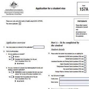 澳大利亚157A表格-学生签证申请表_澳大利亚签证申请表下载_澳大利亚签证中心官网