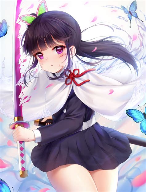 鬼灭之刃栗花落香奈乎高清头像图片