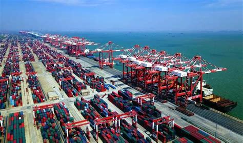 广州港南沙三期外贸班轮船时效率创新高-港口网
