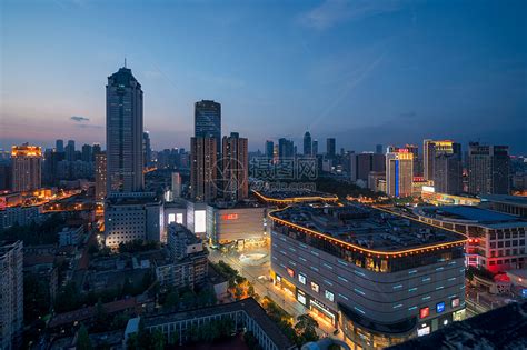 武汉城市建筑楼群高清图片下载-正版图片500815110-摄图网
