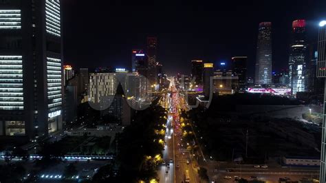 北京CBD夜景 - 堆糖，美图壁纸兴趣社区