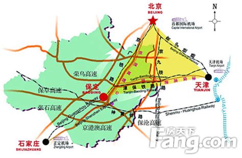 保定2020年规划图,忻保高铁的路线图,保定地铁_大山谷图库