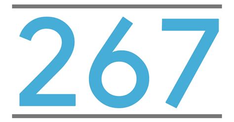 QUE SIGNIFICA EL NÚMERO 267 - Significado de los Números