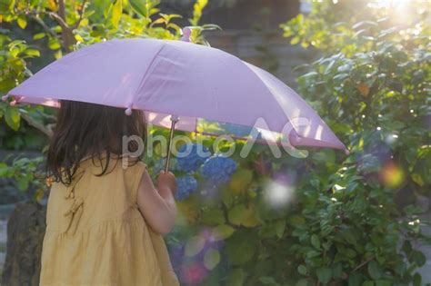 子供と傘 - No: 26791976｜写真素材なら「写真AC」無料（フリー）ダウンロードOK