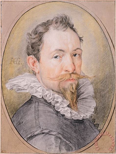 Hendrick Goltzius Self Portrait, C. 1593 1594 painting - Self Portrait ...