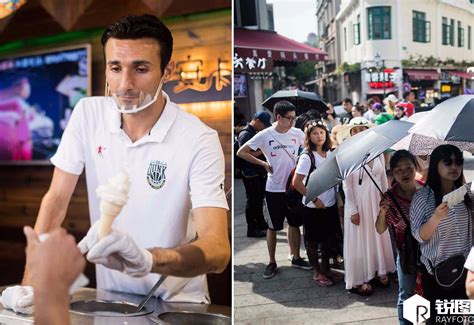 土耳其帅哥厦门卖冰激凌成网红 游客排队一小时等着被他调戏|冰激凌|土耳其|锐图_新浪新闻