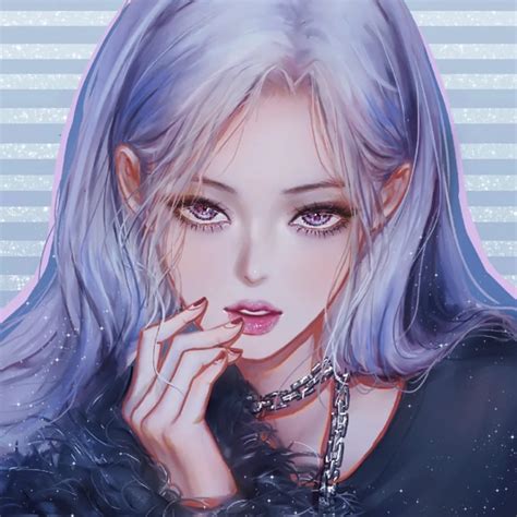 女团非主流头像动漫