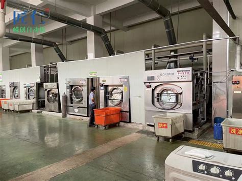 大型集成洗涤系统 洗衣龙 洗衣厂全自动洗涤设备