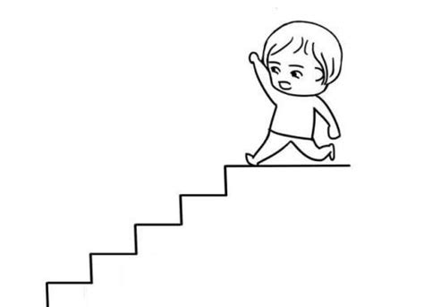 简单的楼梯怎么画-百度经验
