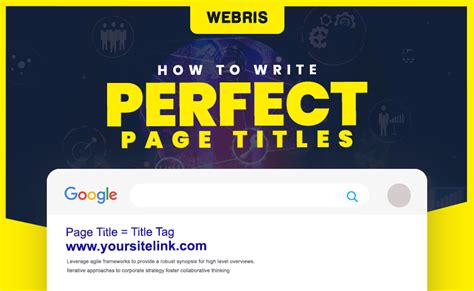 How to Write Optimized Page Title Tags for SEO