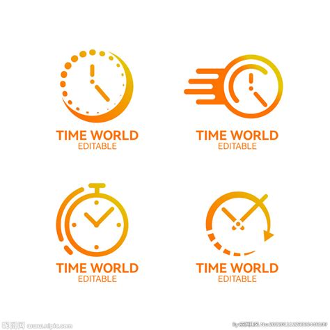 时间logo图标设计图__广告设计_广告设计_设计图库_昵图网nipic.com