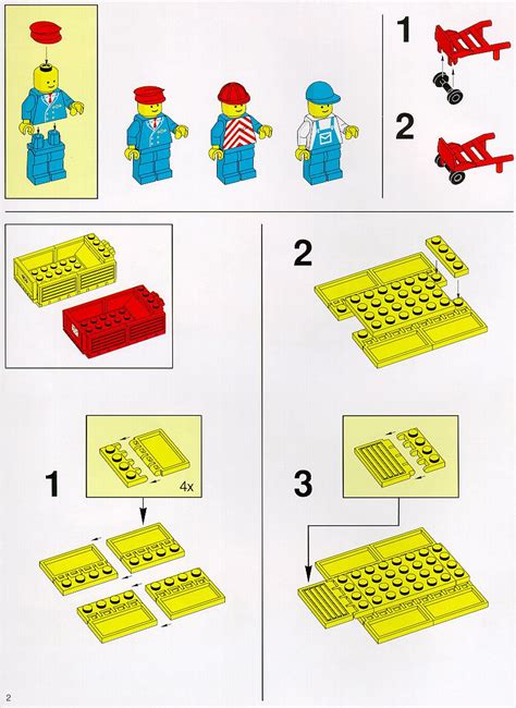 LEGO 4564 Freight Rail Runner Set Parts Inventory and Instructions ...