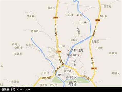 平川镇地图 - 平川镇卫星地图 - 平川镇高清航拍地图