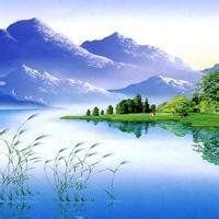 山水风景头像温柔女生