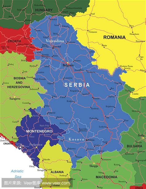 塞尔维亚离中国有多少公里