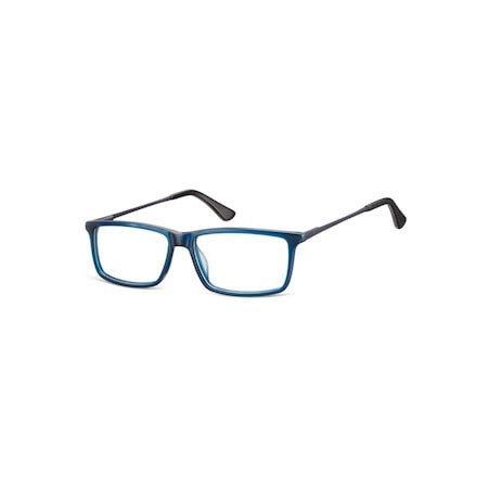 Rame ochelari de vedere, Sunoptic, Acetat, Bleumarin/Negru - eMAG.ro
