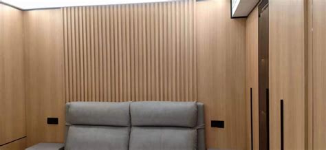 木纹生态木护墙板 195长城板 生态木包覆墙板 鑫美饰建材