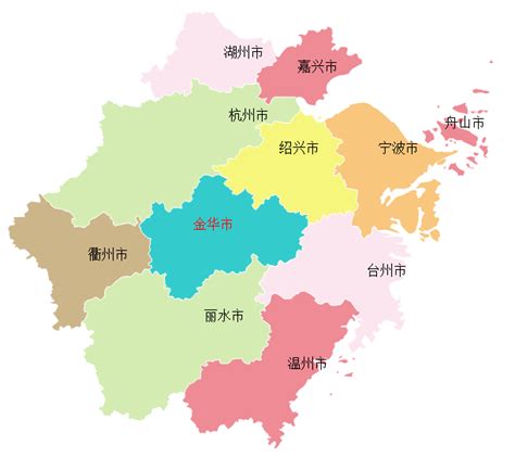 浙江最大的地级市，下辖1市1区7个县，名字特别美丽
