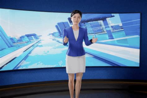 全球首个3D版AI合成主播亮相 以中国女记者为原型 - 数码前沿 数码之家