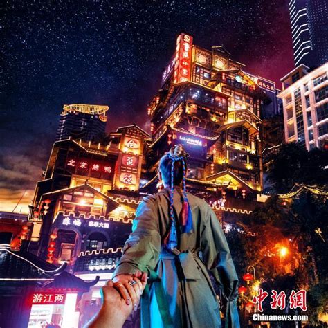 重庆十大夜景最美的地方：解放碑上榜，第七一大文化符号 - 国内旅游