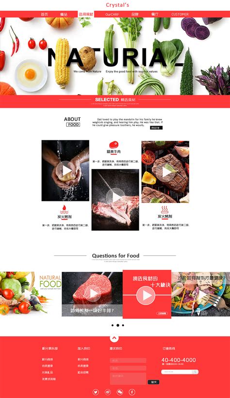 美食加盟网站模板_美食加盟网页模板_美食加盟网站源码下载-html5模板网