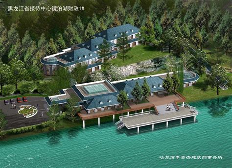 黑龙江滨湖酒店方案设计（CAD施工图及效果图）-建筑设计资料分享-筑龙建筑设计论坛