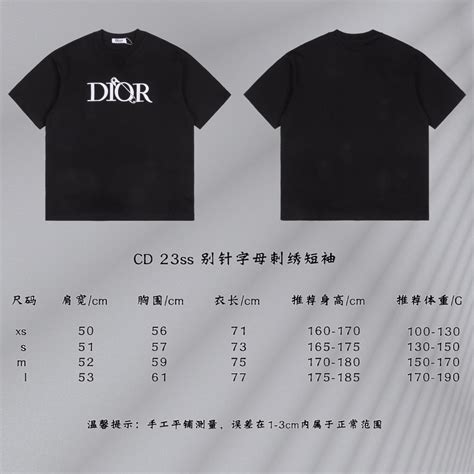 Dior/迪奥 23ss 别针字母刺绣短袖-GDF档口-潮流干货
